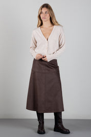 Manila Grace Cardigan Corto con Scollo a V M403WU TUFFET :AI26