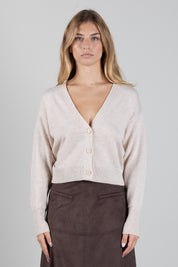 Manila Grace Cardigan Corto con Scollo a V M403WU TUFFET :AI26