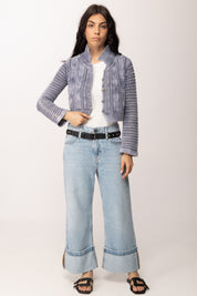 Pinko Cardigan Cropped a Trecce In Cotone 106858 A3BA Y80