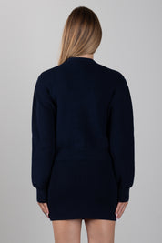 Elisabetta Franchi Bambina Cardigan In Cotone con Bottoni Logati EFMA203CFL159.4462