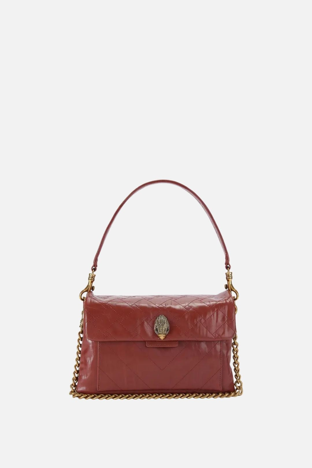 Kurt Geiger Celia Shoulder Bag In Pelle Trapuntata 5851754019 WINE