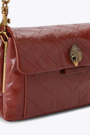 Kurt Geiger Celia Shoulder Bag In Pelle Trapuntata 5851754019 WINE