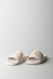 Elisabetta Franchi Bambina Ciabatte Pool Side con Fascia Logo F4A0-E0607-1745698- BUTTER