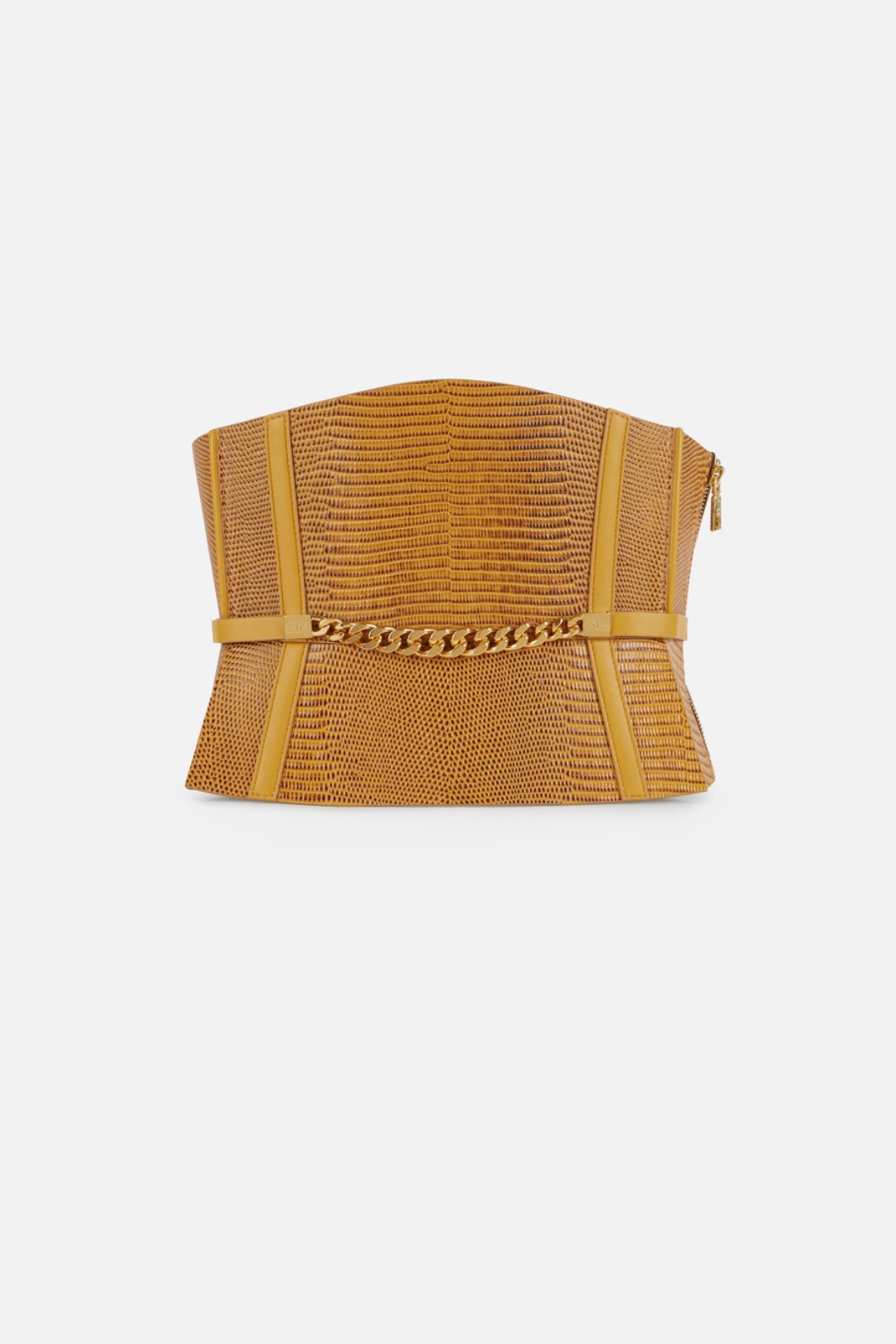 Elisabetta Franchi Cintura Bustier In Pelle Stampa Lucertola CT46S66E2 SIGARO