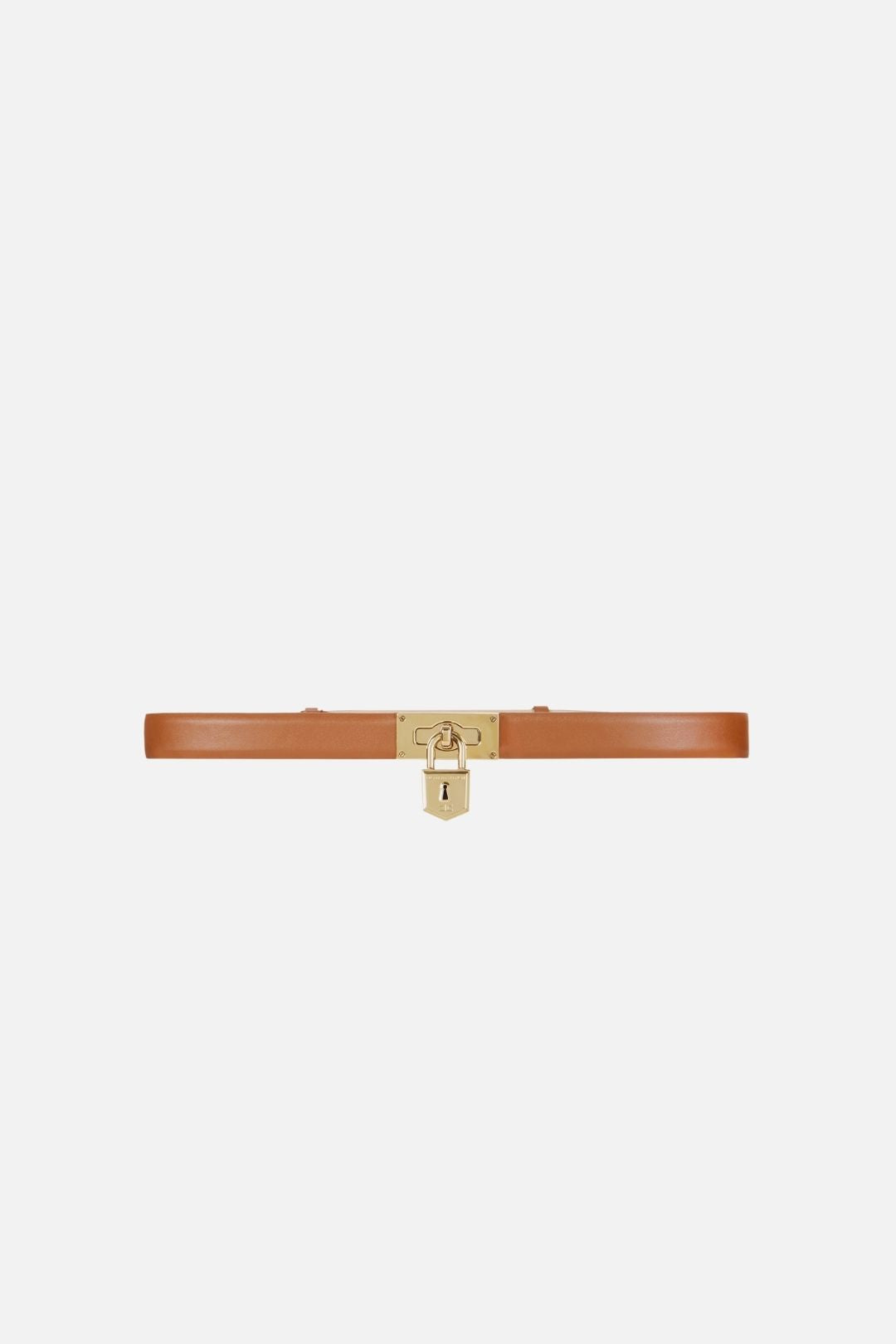 Elisabetta Franchi Cintura In Pelle con Charm Lucchetto CT37S67E2 SIGARO