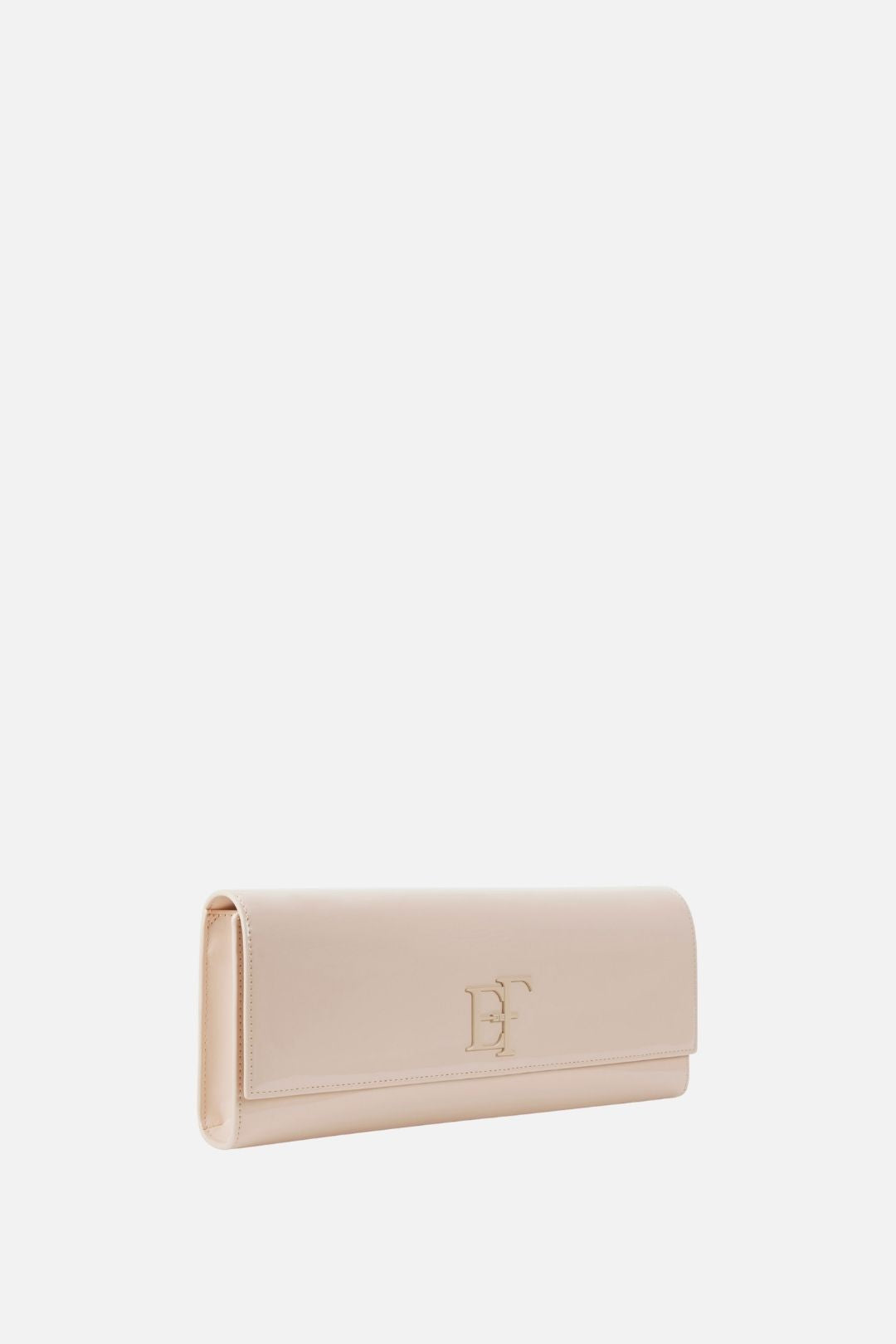 Elisabetta Franchi Clutch In Vernice BS29A67E2 NUDE