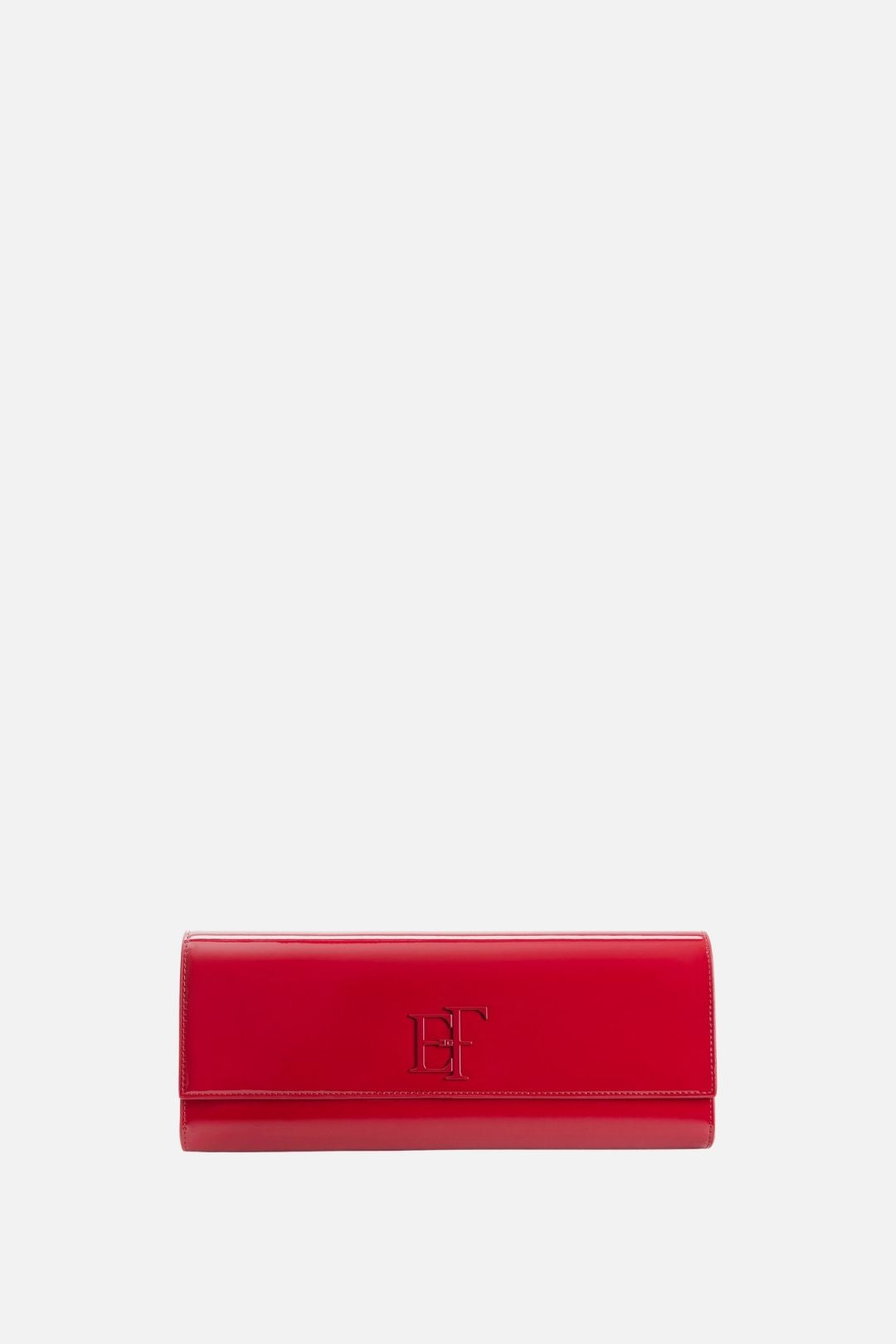 Elisabetta Franchi Clutch In Vernice BS29A67E2 RED PASSION