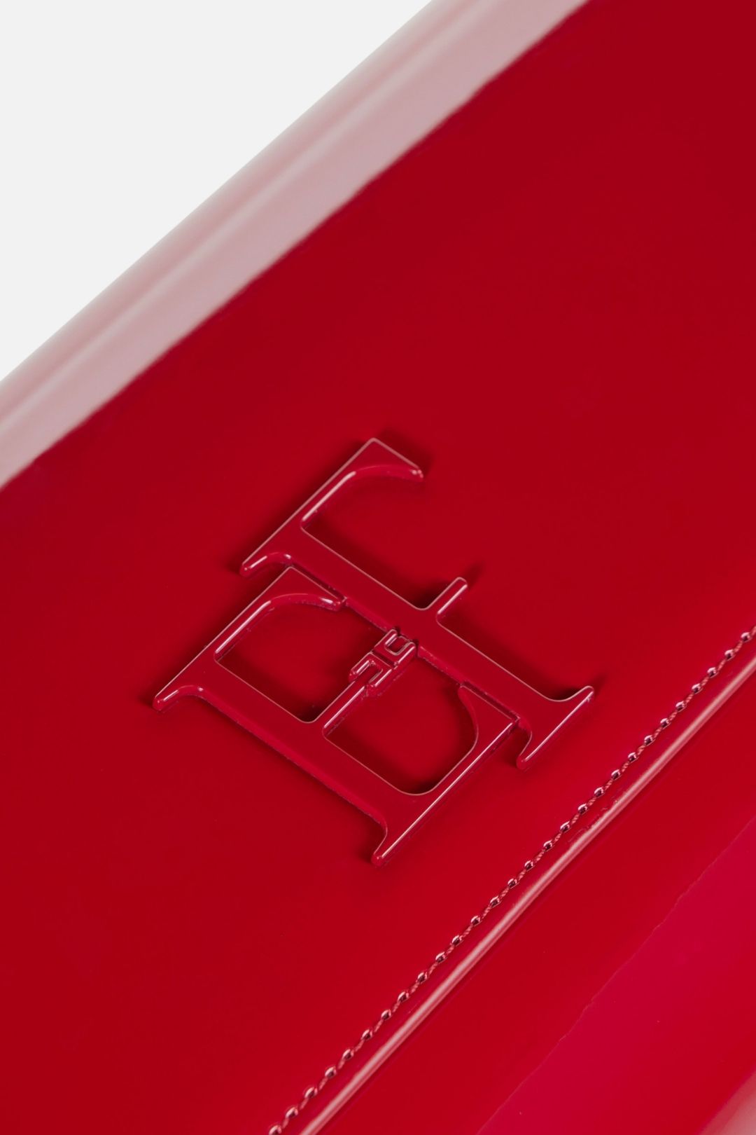 Elisabetta Franchi Clutch In Vernice BS29A67E2 RED PASSION