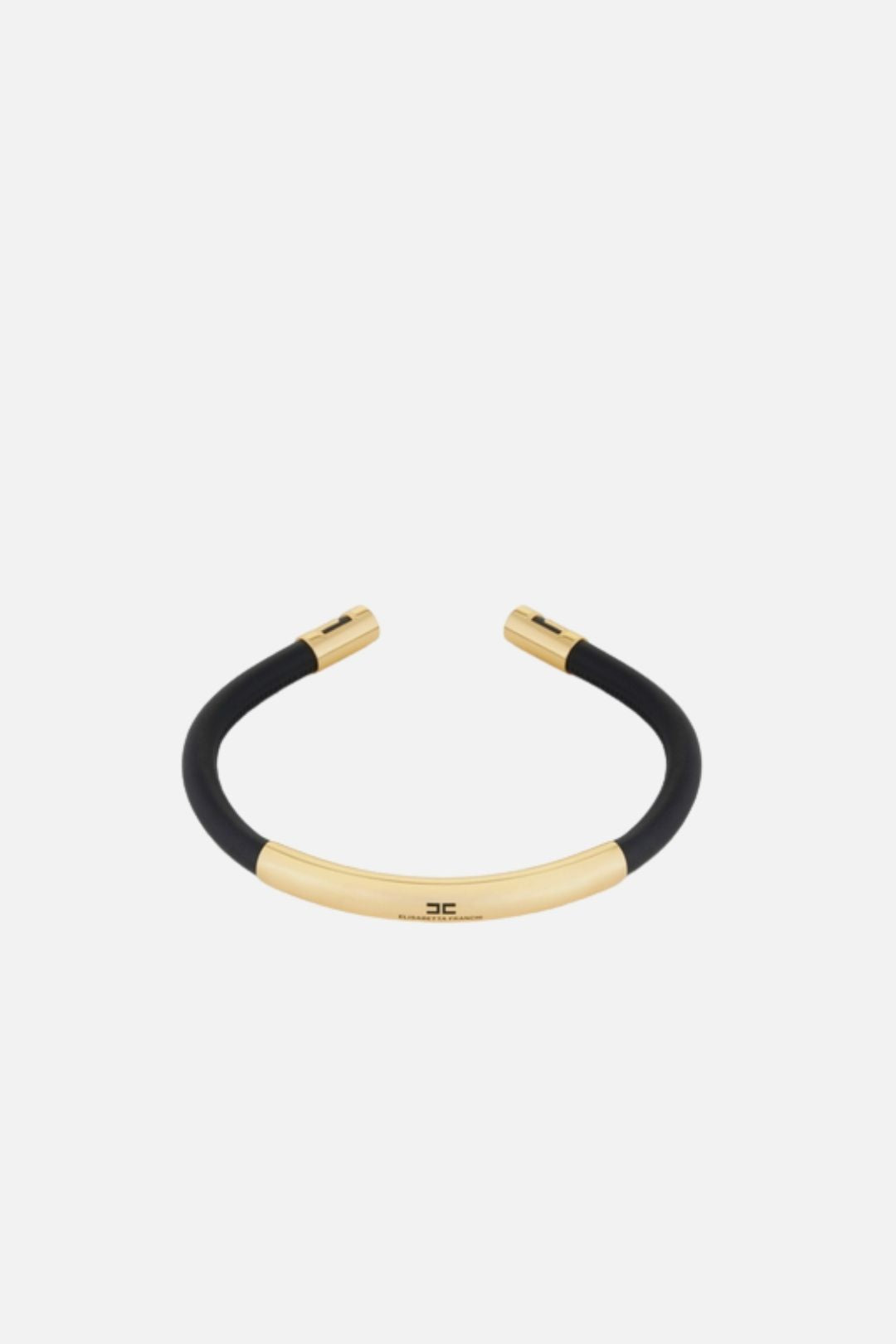 Elisabetta Franchi Collana con Placca Gioiello e Logo CO76S68E2 ORO GIALLO