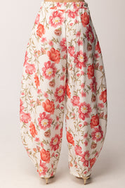 Khloe Femme Completo Floreale con Top e Pantalone Palazzo 54668-54669 FANTASIA 2