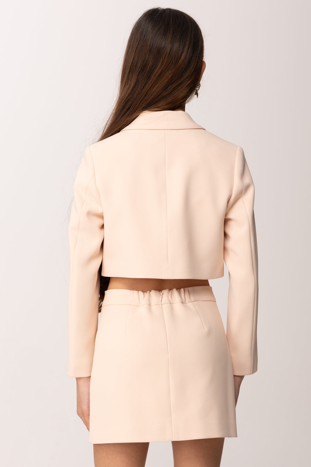 Elisabetta Franchi Bambina Completo Giacca Crop EFGC0750GA022.C036