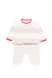 Elisabetta Franchi Bambina Completo In Maglia Top + Pantalone ENCD111CFL001.D875