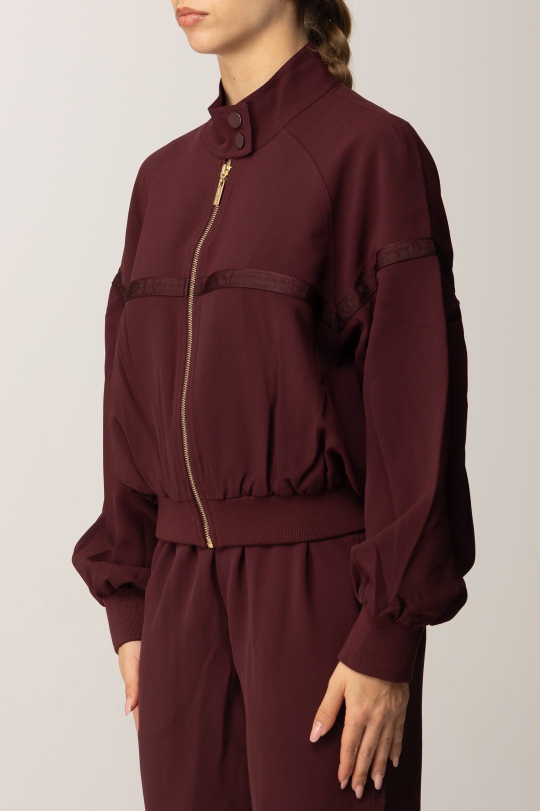 Twin-set Completo In Tessuto Tecnico con Giubbino e Pantaloni Jogger
 252TP2610 WINETASTING