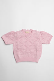 Elisabetta Franchi Bambina Completo Maglia + Shorts QUARZO