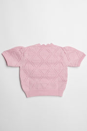 Elisabetta Franchi Bambina Completo Maglia + Shorts QUARZO