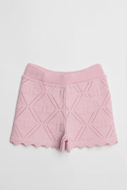 Elisabetta Franchi Bambina Completo Maglia + Shorts QUARZO