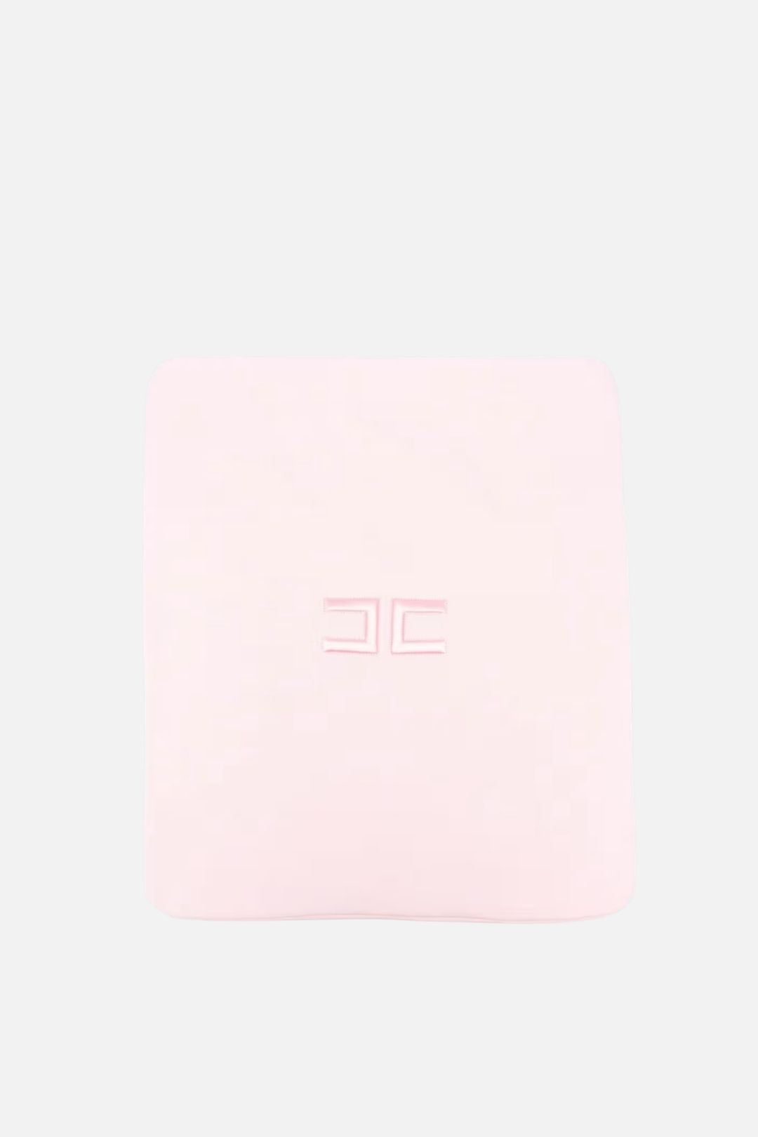 Elisabetta Franchi Bambina Coperta In Felpa Per Neonata con Logo Ricamato ENCO0900FF002.C070