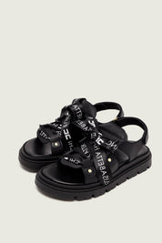 Elisabetta Franchi Bambina Coperta In Maglia Rigata con Logo Doppia Cc ENCO082CFL001.D875