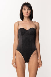 Mali Beachwear Costume Intero In Lurex MALI-SOL-EVBALC1PUP-ATX-15 ANTRACITE