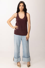 Pinko Crazy Canottiera Crepe De Chin 104670 A2T7 RR7