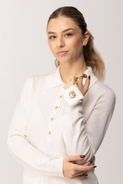 Pinko Custodia Airpods Pinko Love Puff In Pelle Trapuntata BIANCO SETA-ANTIQUE GOLD