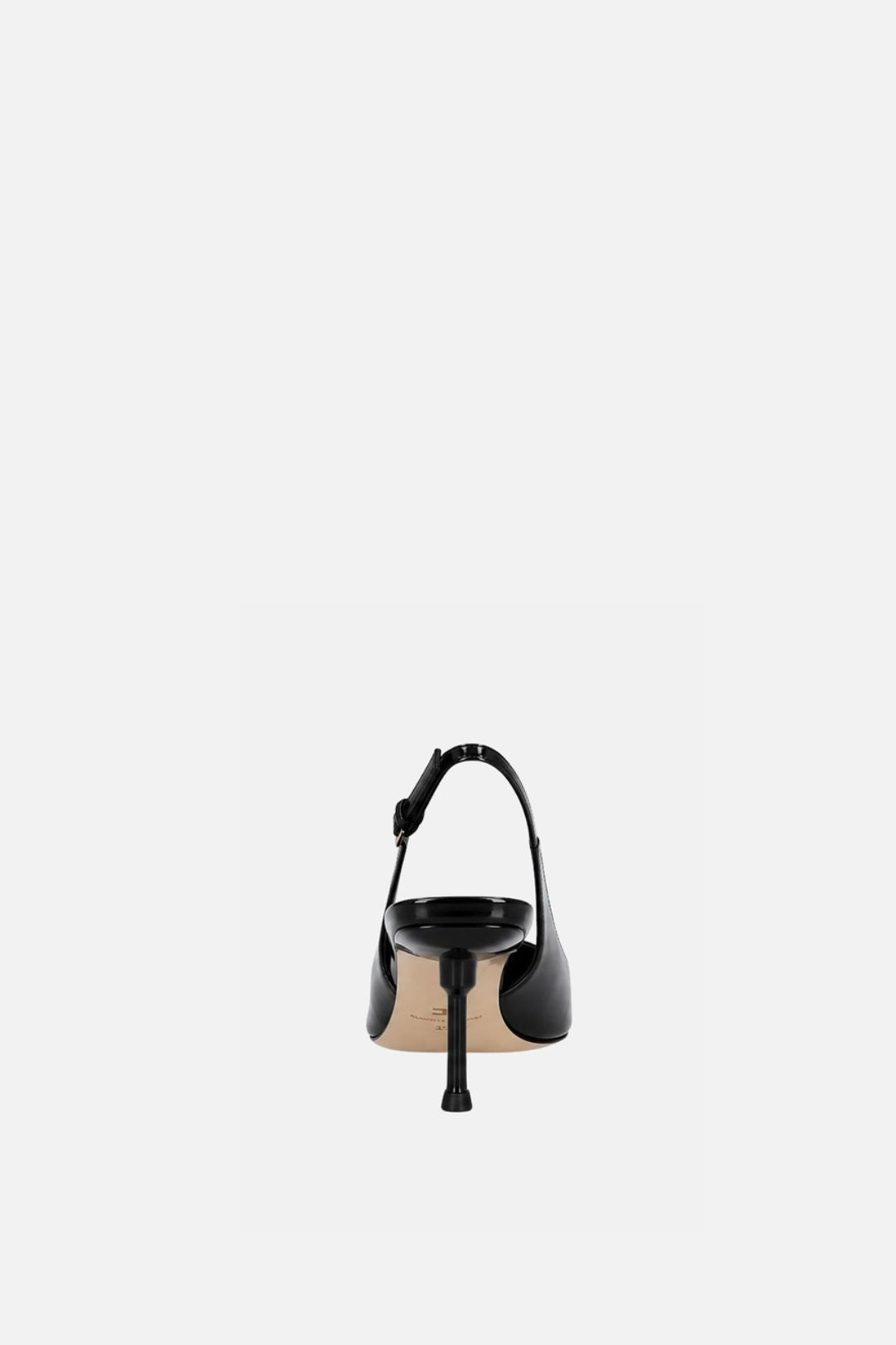 Elisabetta Franchi Décolleté In Pelle Verniciata con Tacco a Spillo SA35L66E2 NERO