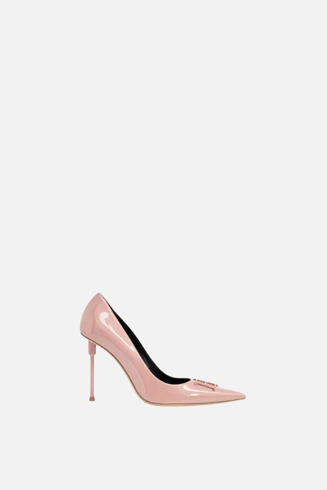Elisabetta Franchi Décolleté In Vernice con Punta Affusolata e Tacco Stiletto SA34L68E2 PELLE