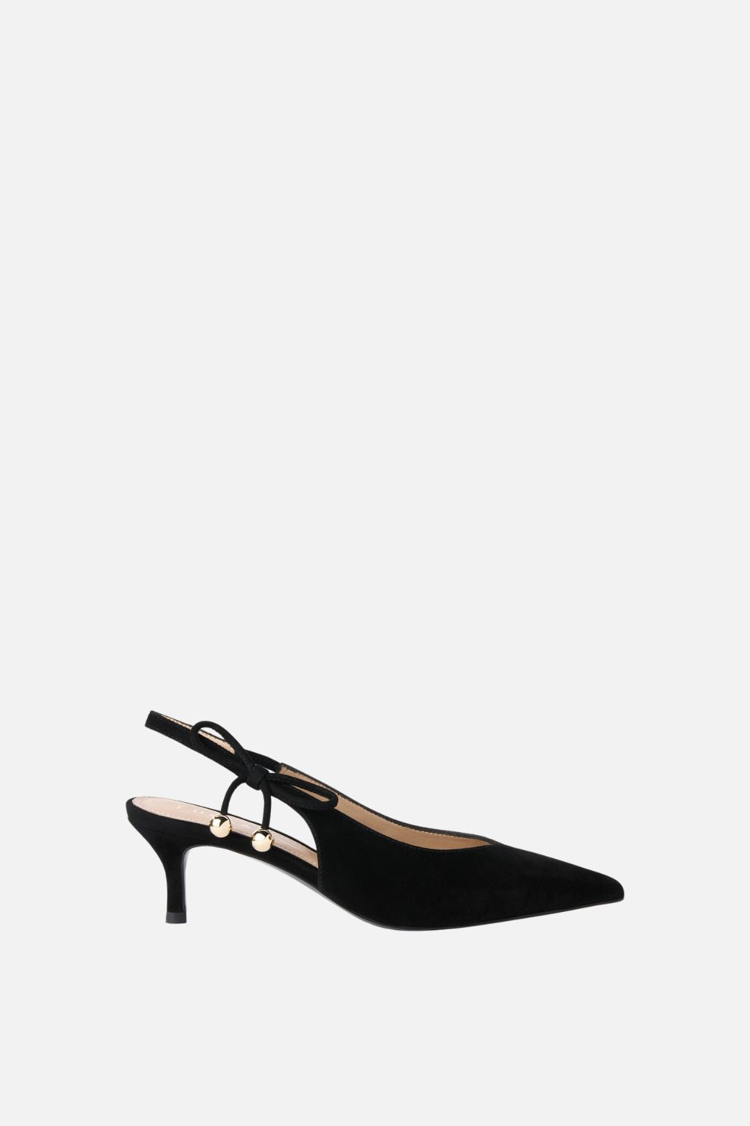 Furla Décolleté Slingback In Camoscio con Tacco Kitten YM24FPO C10000 O6000