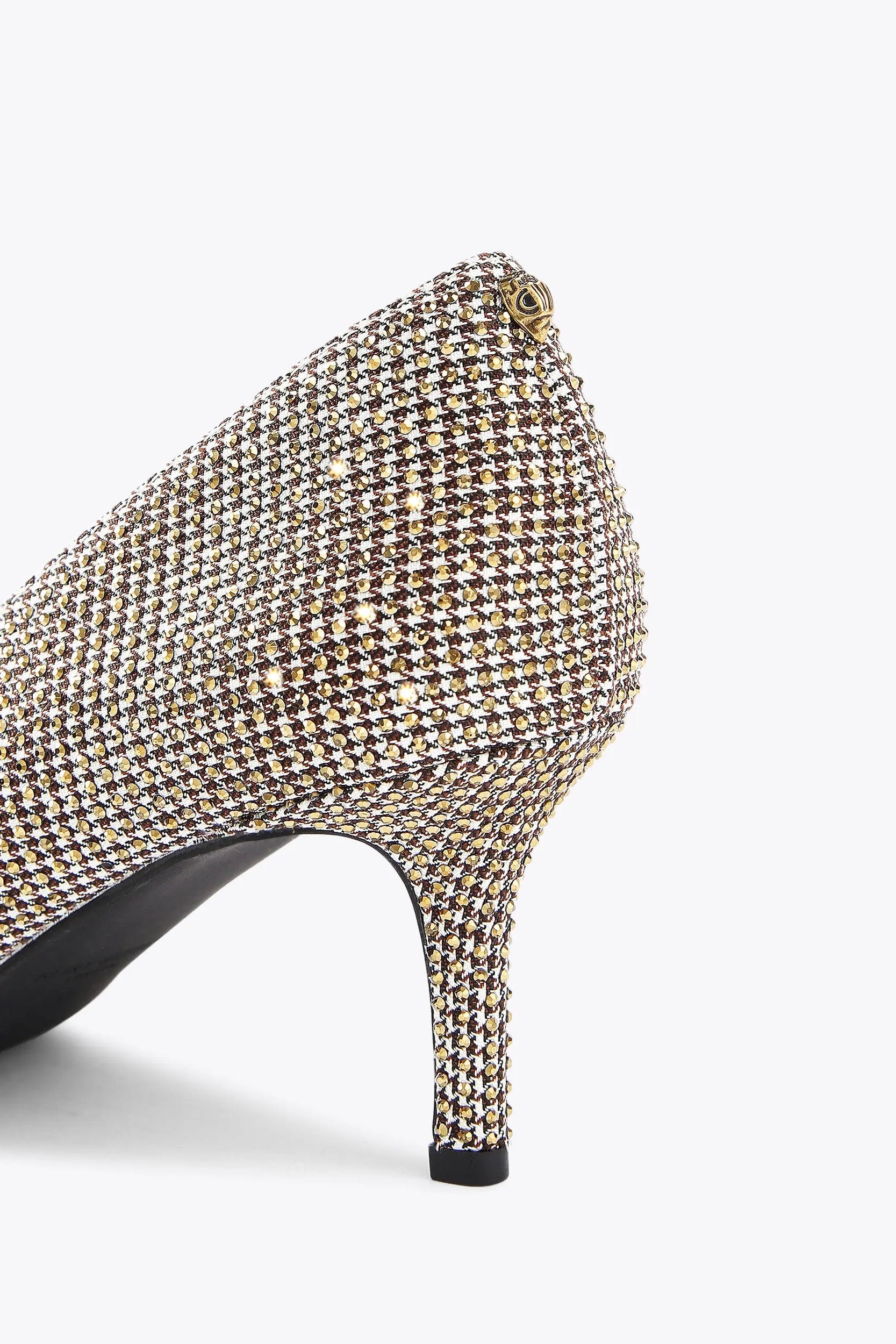 Kurt Geiger Decolletes Kensington Flexi Pied-de-poule 3492340609 BEIGE