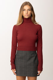 Aniye By Dolcevita Crop Vicki 181009 BURGUNDY