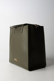 Manila Grace Felicia Bag Media con Pochette B850EU MILITARE