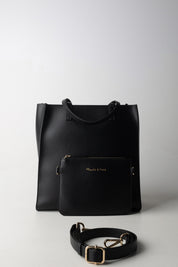 Manila Grace Felicia Bag Media con Pochette B850EU NERO