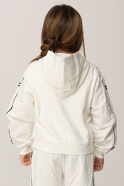 Elisabetta Franchi Bambina Felpa con Bande Logate EGFE0590FF002.0275