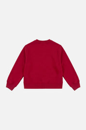 Elisabetta Franchi Bambina Felpa con Ricamo Logo Spessorato EGFE067CFF017.3028