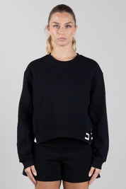 Elisabetta Franchi Bambina Felpa con Spacchi Laterali e Logo Ricamato EFFE181CFF017.N000