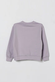 Elisabetta Franchi Bambina Felpa Girocollo con Logo Metallizzato EGFE0600FF002.8025