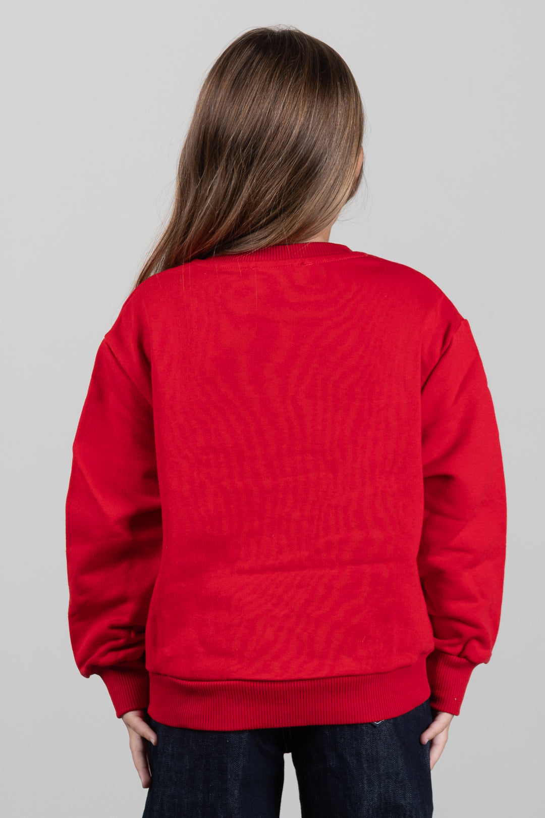 Elisabetta Franchi Bambina Felpa Girocollo con Patch Logo EFFE185CFF017.3028