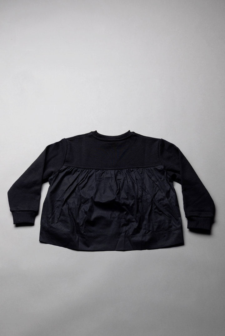 Elisabetta Franchi Bambina Felpa Girocollo con Spacchi Laterali e Logo EFFE180CFF017.N135