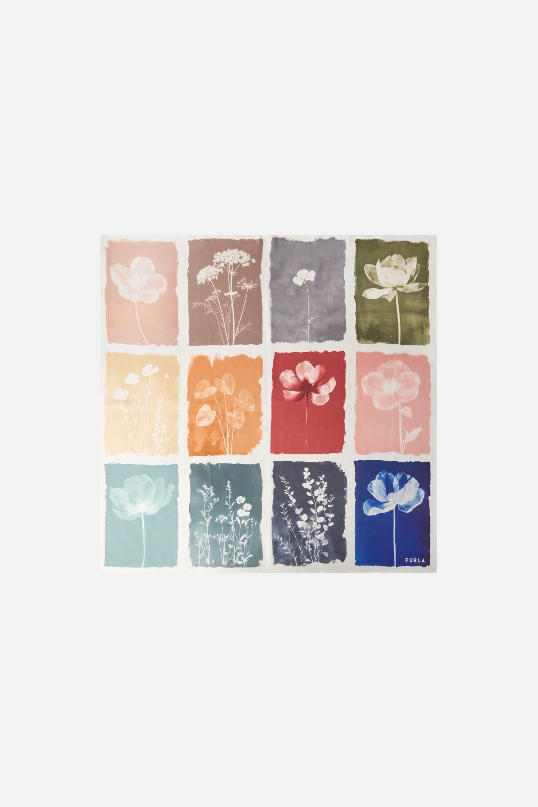 Furla Foulard Tortona In Twill Di Seta Multicolor WT00021 BX4701 0958S