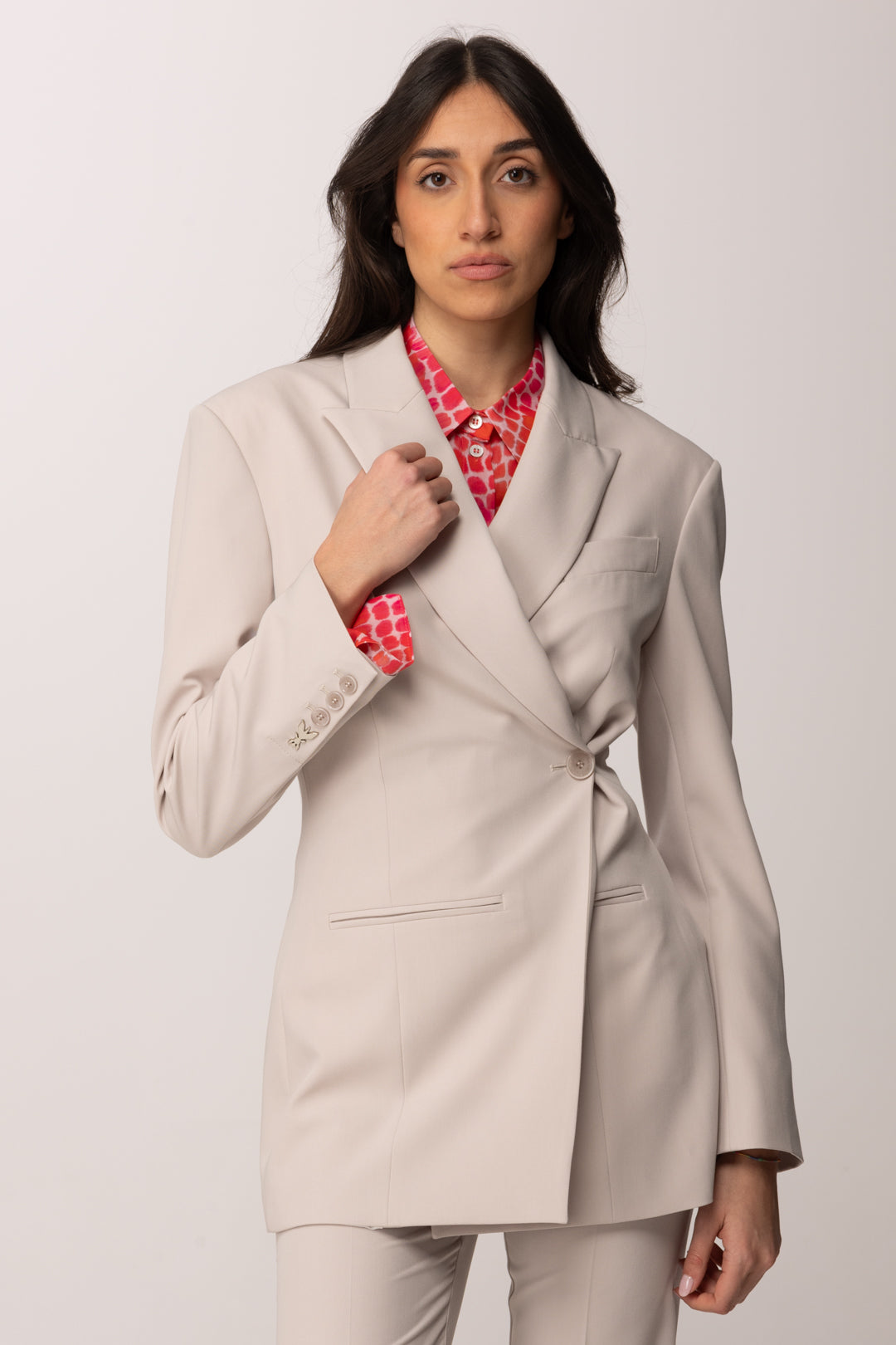 Patrizia Pepe Giacca a Portafogli 8S0577 A498 CLOUD GRAY