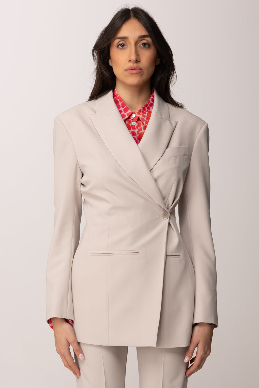 Patrizia Pepe Giacca a Portafogli 8S0577 A498 CLOUD GRAY