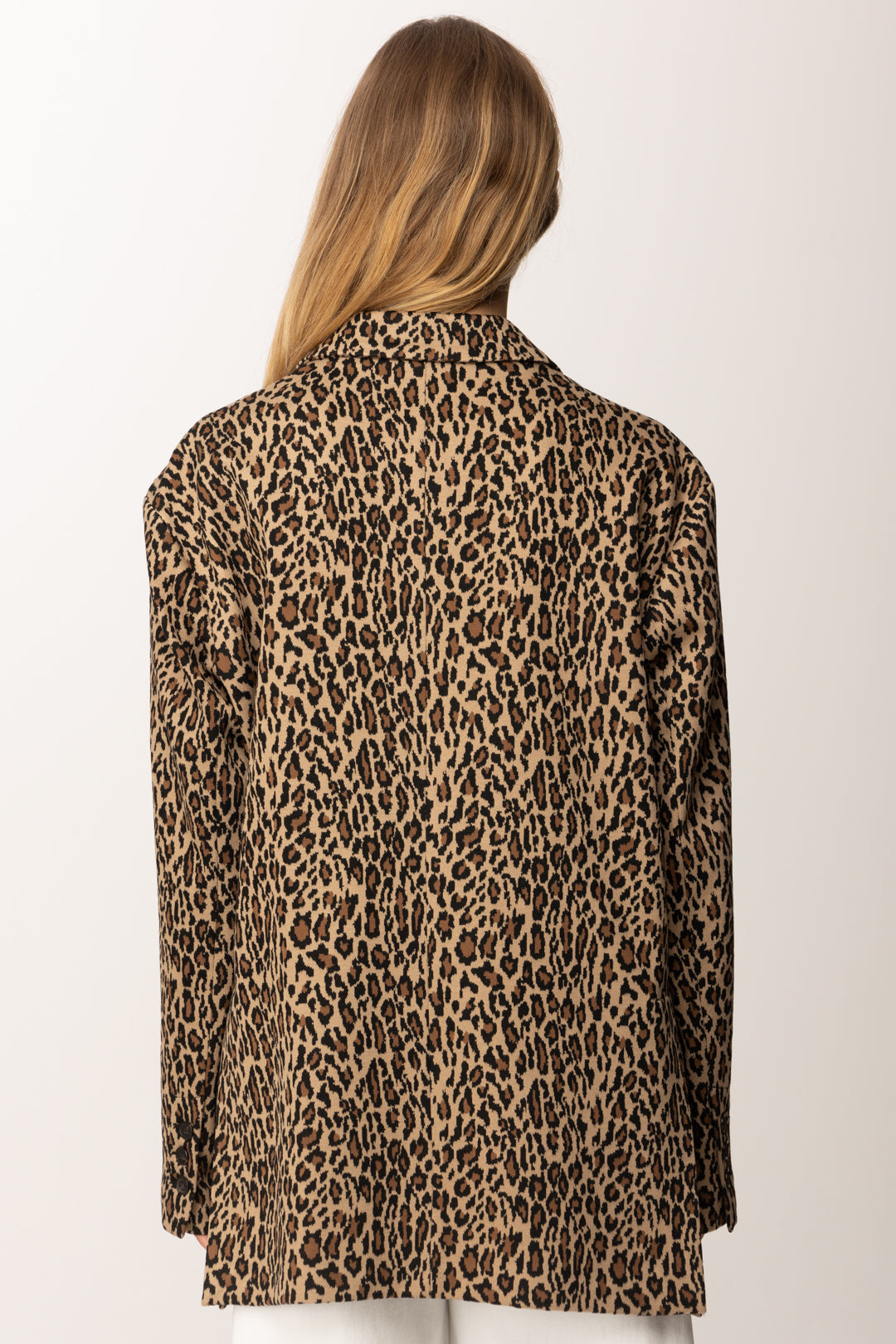 Pinko Donna Giacca Animalier Oversize 104154 A2T9 CZ5 – Khloefemme