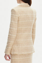 Marciano By Guess Giacca Doppiopetto Claudia In Bouclé 5GGN15 7302A VELVET TAUPE LUX TWE