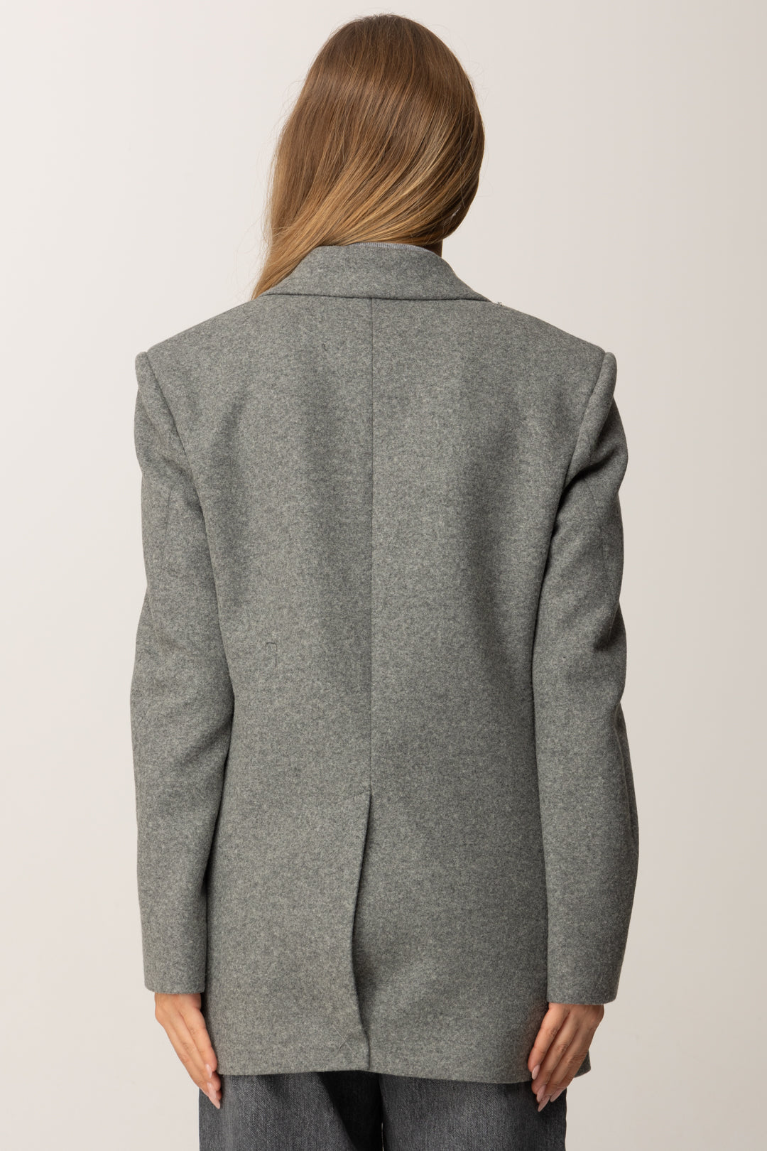 Pinko Giacca Doppiopetto In Flanella GRIGIO CORVO