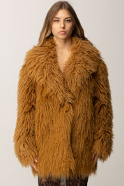 Patrizia Pepe Giacca Fluffy 2O0180 E078 URBAN BEIGE