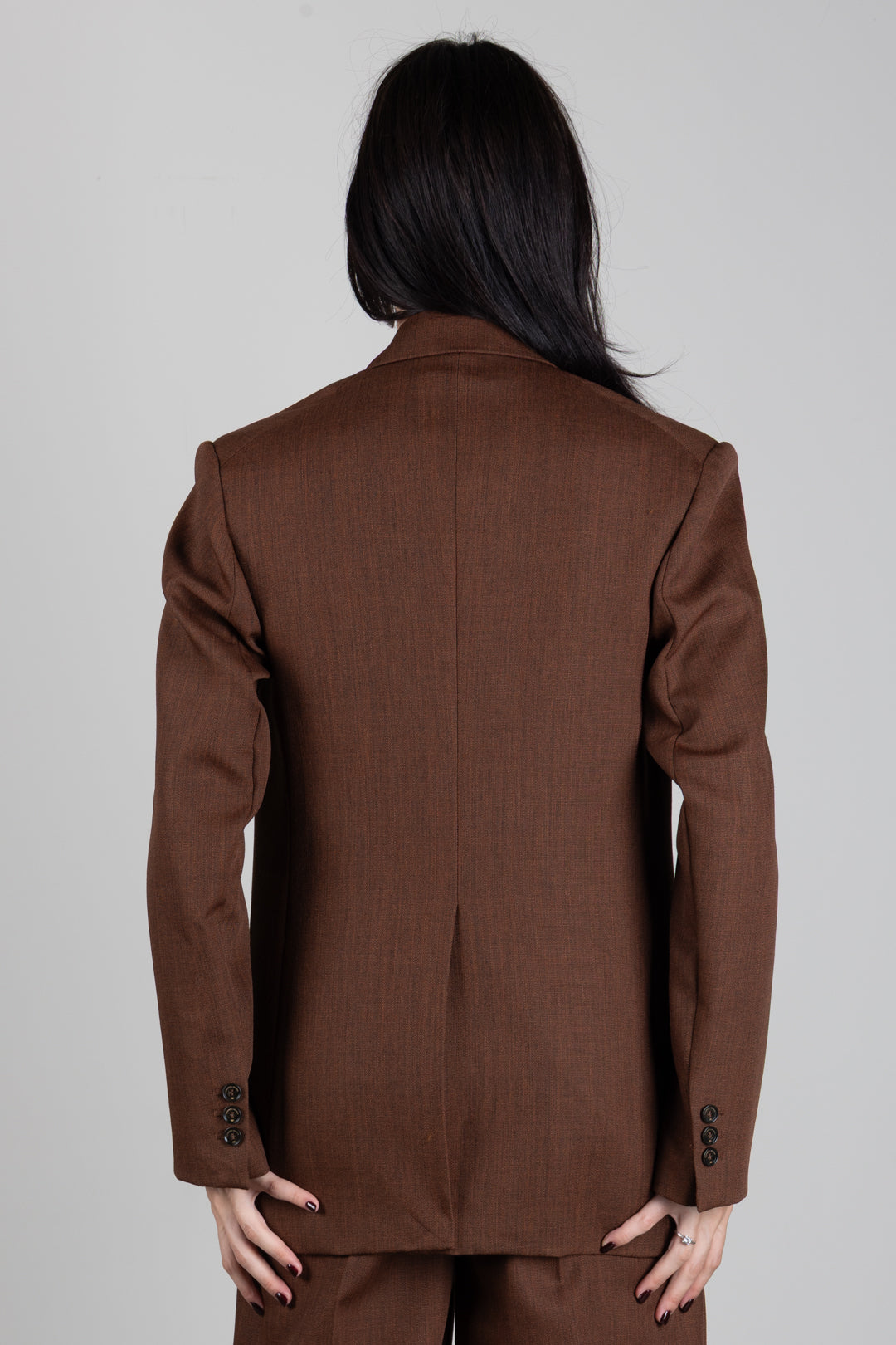 Elisabetta Franchi Giacca Monopetto In Lana Vergine GI28167E2 SIGARO