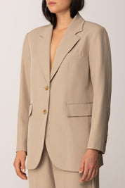 Khloe Femme Giacca Oversize BEIGE