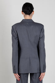 Aniye By Giacca Rio Sfiancata con Rever a Lancia 181098 GRAY :AI26