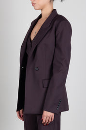 Aniye By Giacca Rio Sfiancata con Rever a Lancia 181098 RUBY NOIR :AI26