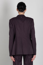 Aniye By Giacca Rio Sfiancata con Rever a Lancia 181098 RUBY NOIR :AI26